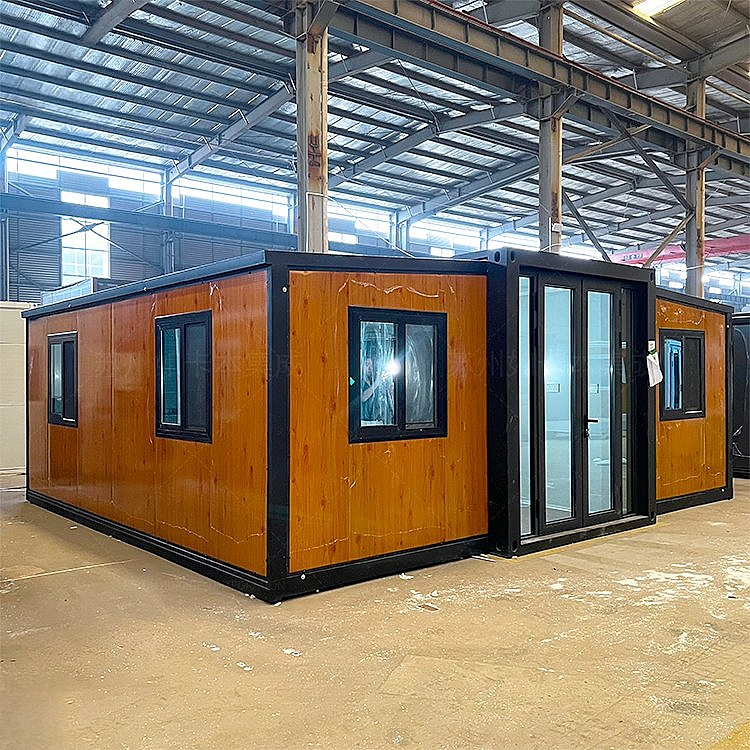 Cross-Border Double-Wing Foldable Expandable Detachable Foldable Mobile Container House Manufacturer Container Assembly Expandable