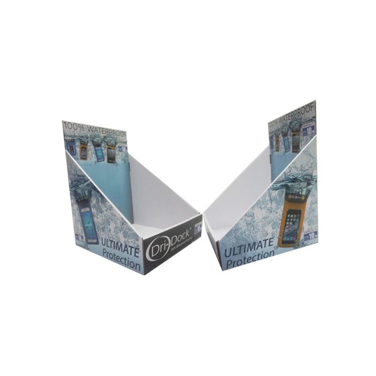 Mobile Accessories Corrugated Display Case Counter Display Units for Retail