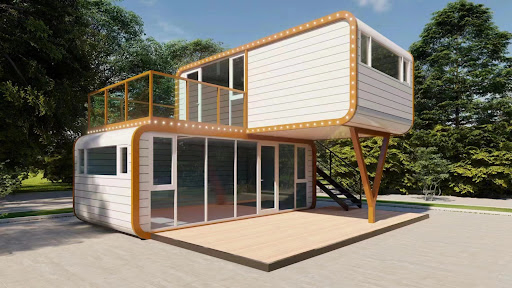Ready to Move in, Fully Equipped, Solar Powered Space Container Houses