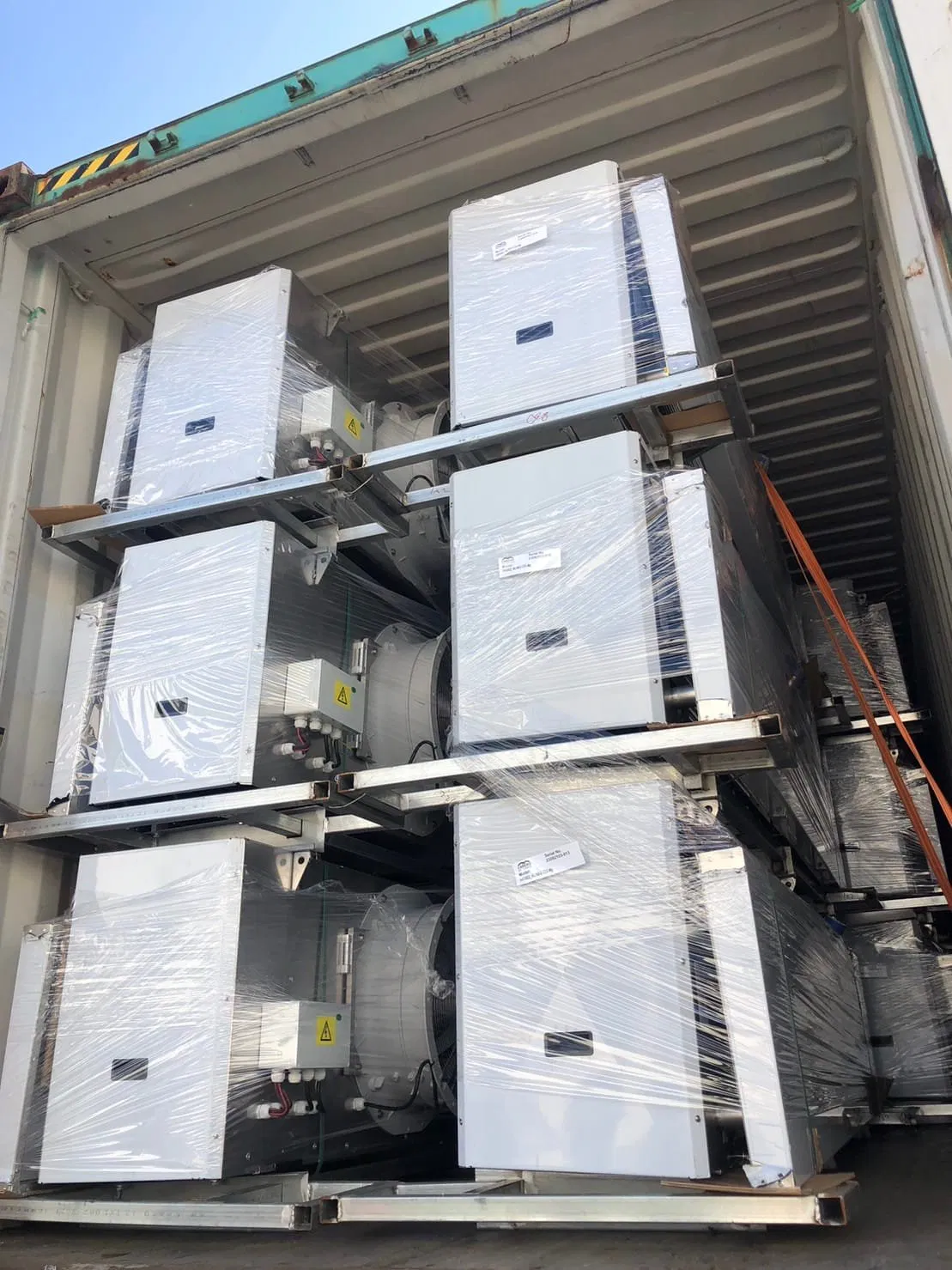 Energy-Saving Ammonia Air Cooling Unit for Food Cold Storage