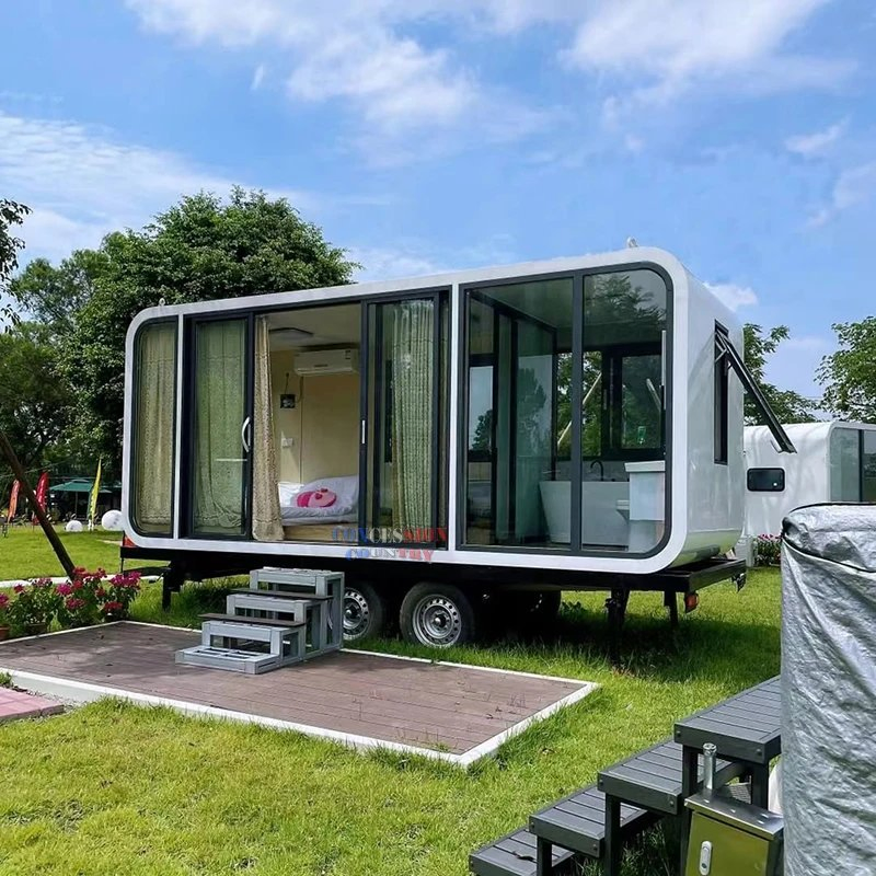 Modern Design Mobile Container House Tiny Working House Office Pod Apple Cabin