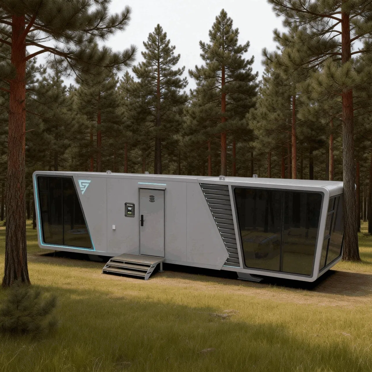 Allweather Insulated Capsule Living Unit for Harsh Mining Environments