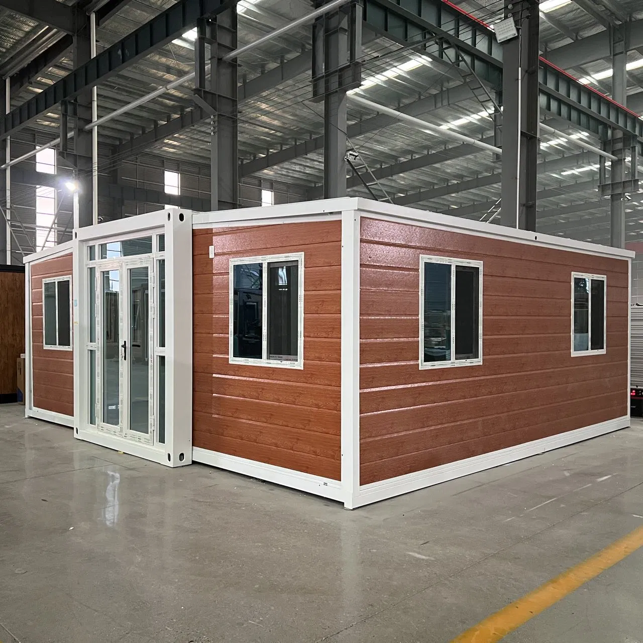 Prefabricated Modular House-Quick Assembly Expandable Container House Kit Customizable Insulated for Adu Quick Assembly Tiny House for off-Grid Living