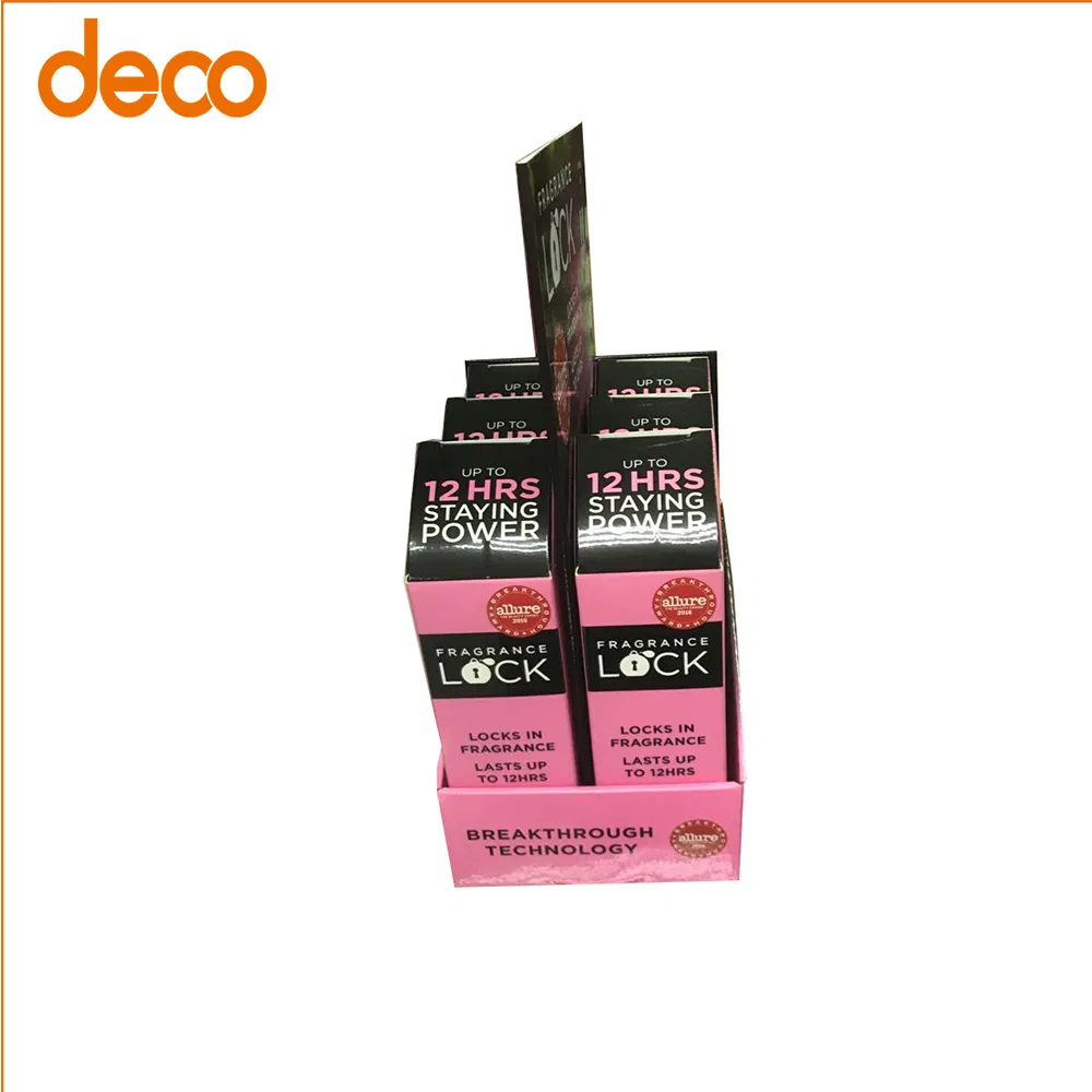 Custom Manufacturing Cosmetics Retail Cardboard Counter Display Units