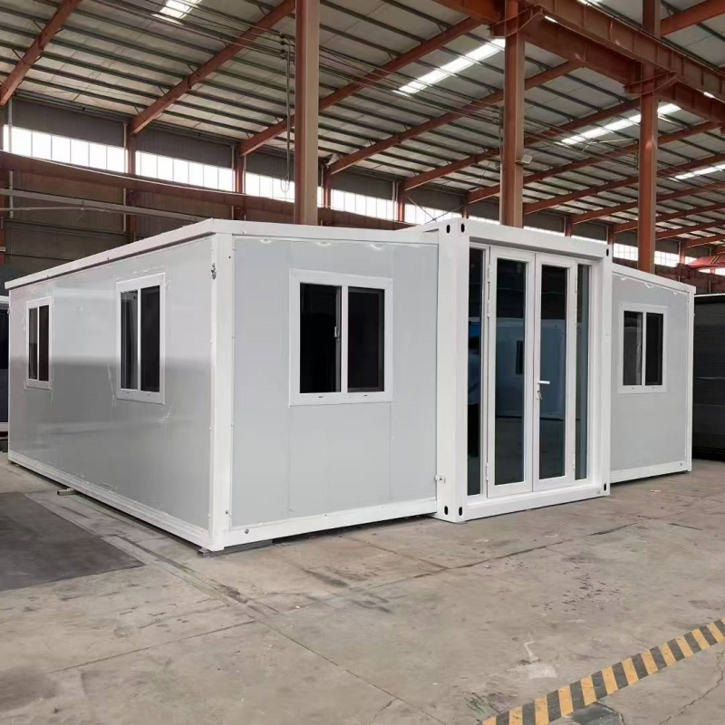 Double Wing Extension Foldable House 20FT Folding Luxury Portable 40FT Home Modern Expandable Container House