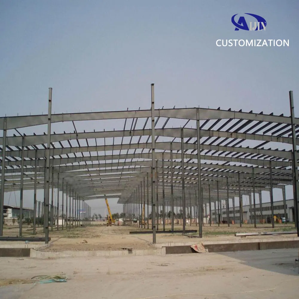 Large Span Steel Space Frame Multi-Story Prefabricated Structure Building