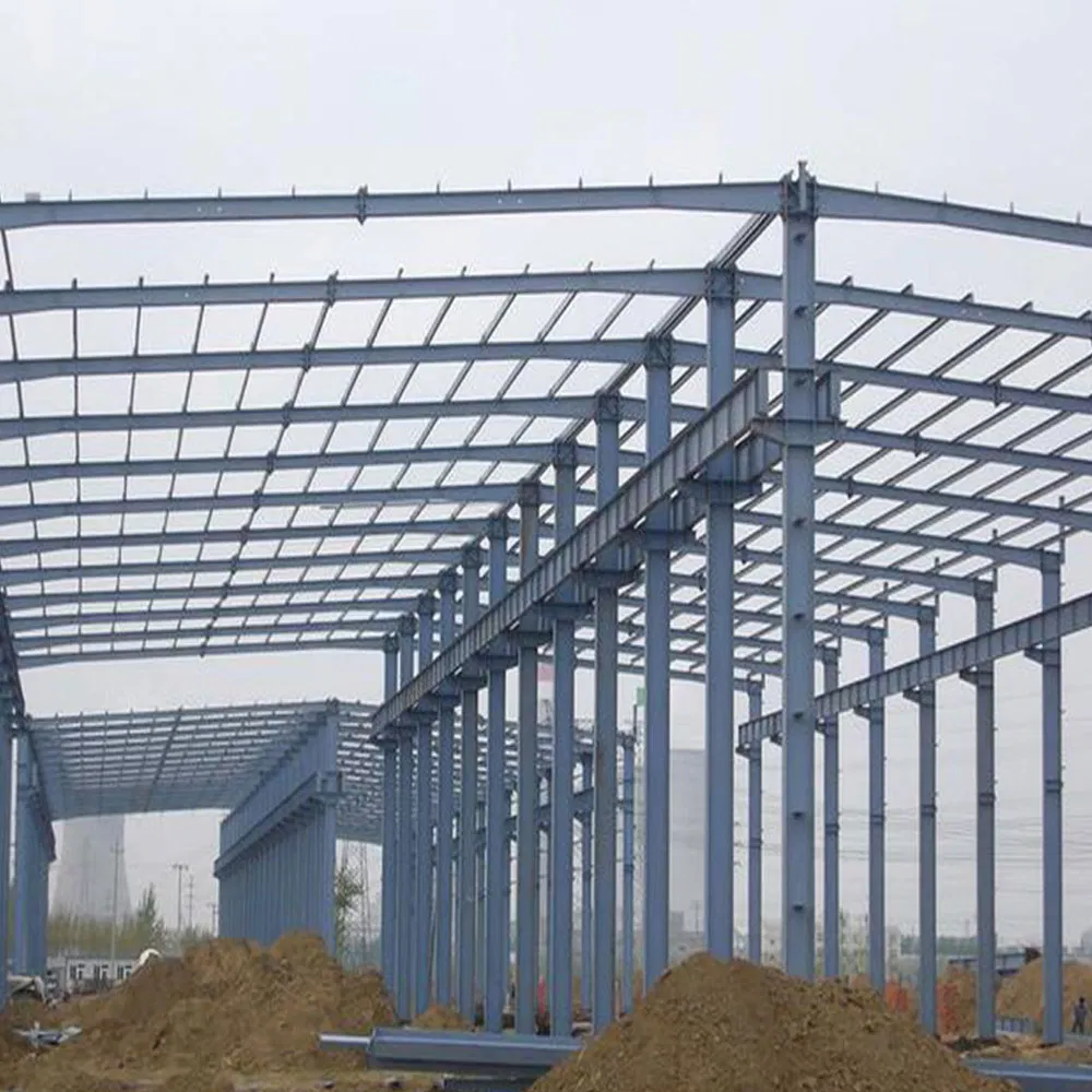 Large Span Steel Space Frame Multi-Story Prefabricated Structure Building
