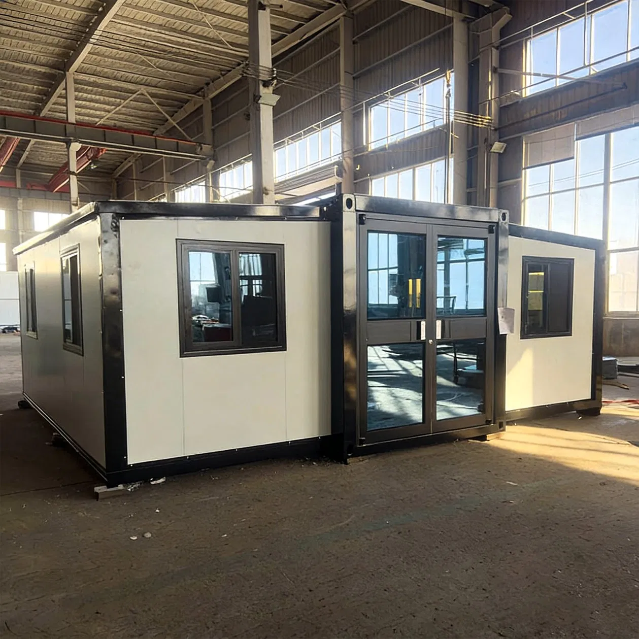 Eco Friendly Construction Recycled Prefab Folding House Home Mobile Expandable House Home for Hotel Office Expandable Container House for Sale