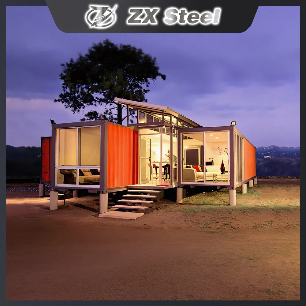 ISO Certified Steel Sandwich Panel Luxury Mobile Living Unit