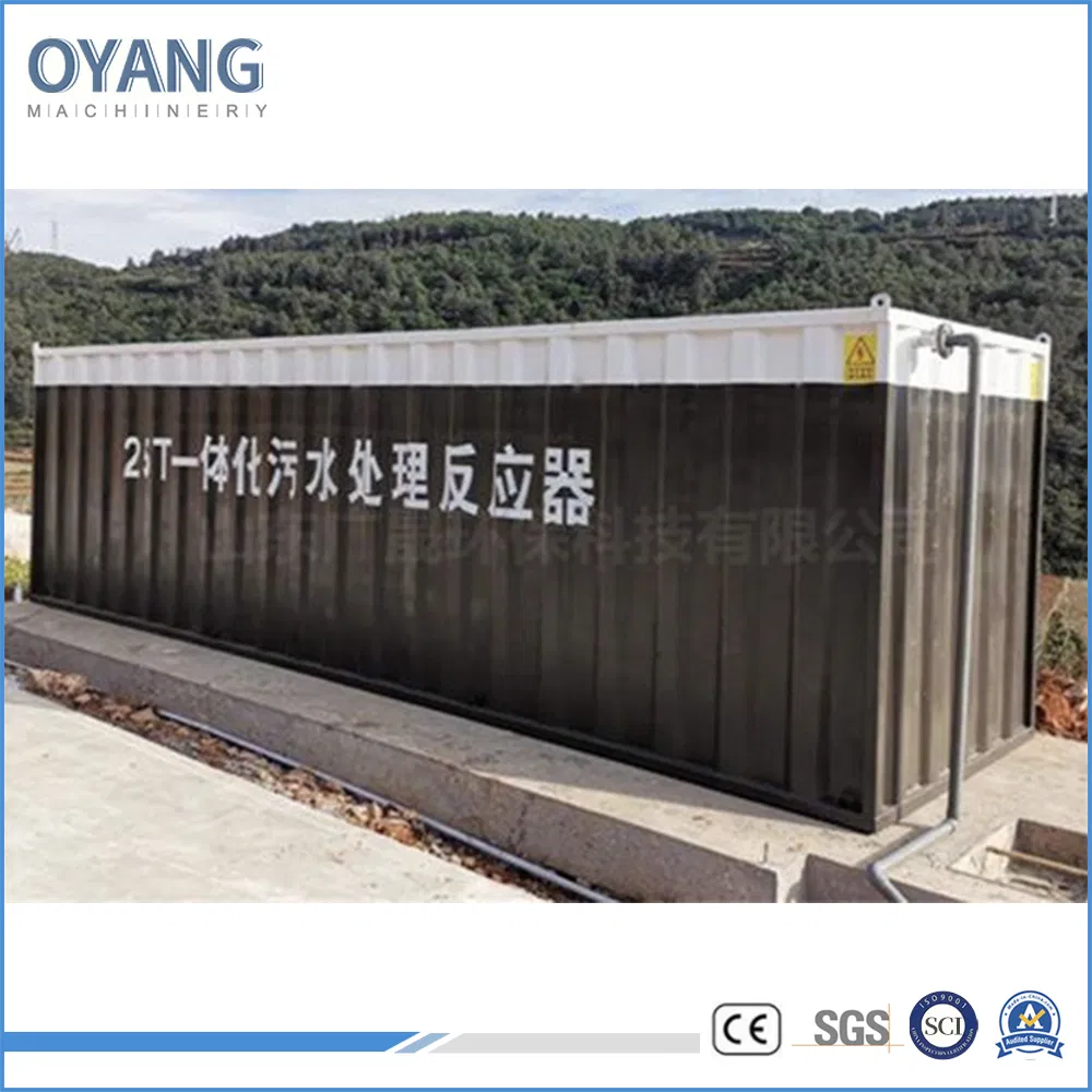 Container Package Sewage Treatment Unit for Domestic Wastewater