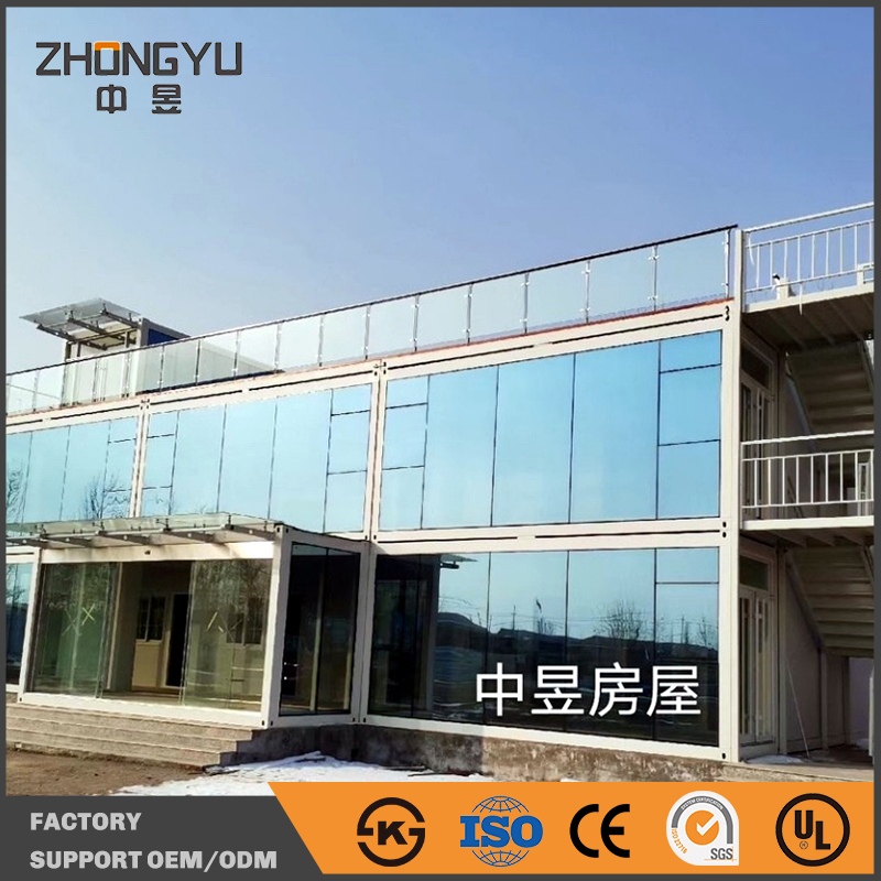 Eco Friendly Mini Modular Homes Including Folding Container House Structure and Modern Home Design ISO Certified for Rental Housing in UK Agents Wanted