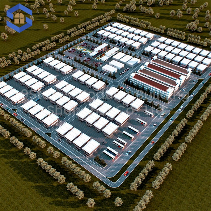 Prefabricated Container Modular House Temporary Classrooms Demountable Classroom Office Building