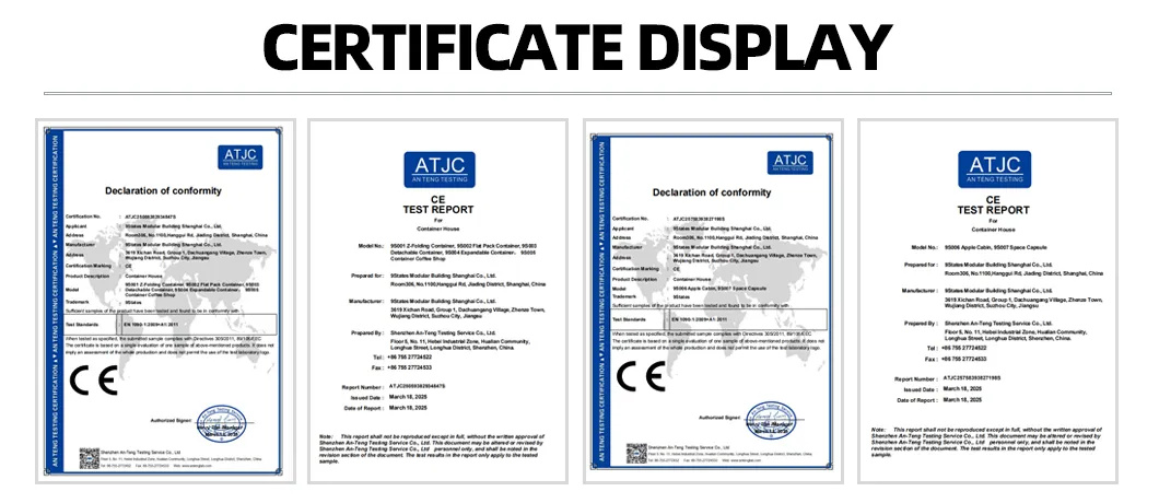 Product Certifications