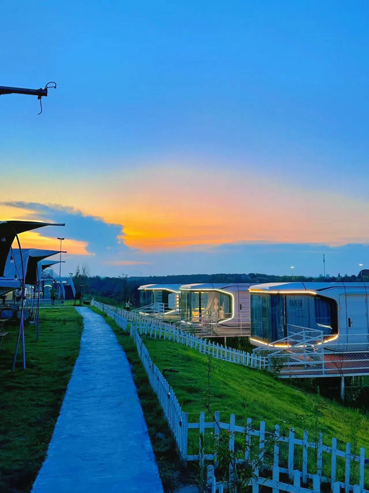 Smart Luxury Cabins Are Suitable for Commercial Districts, Scenic Areas, and Tourist Resorts