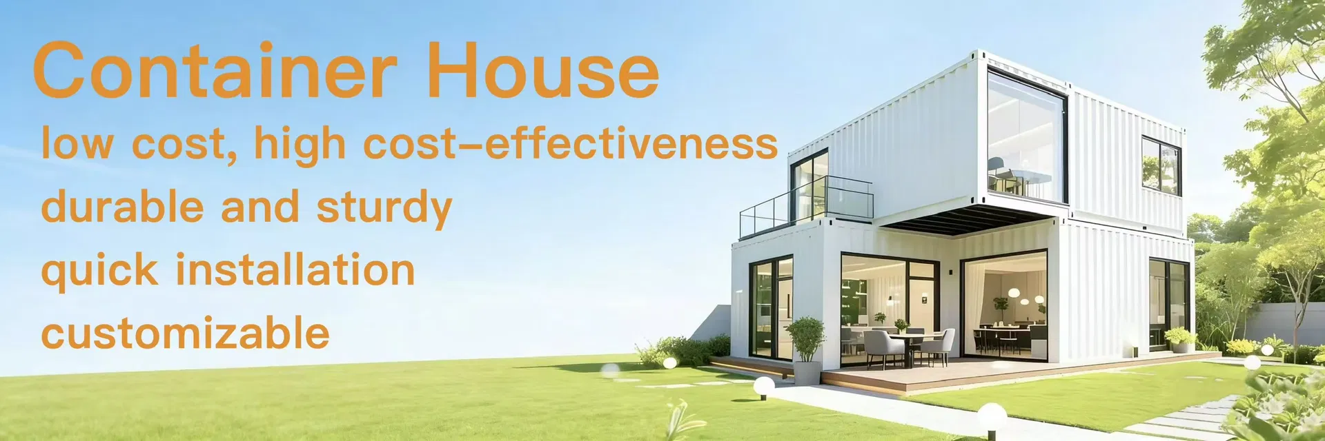 Double Wing Expansion Container House