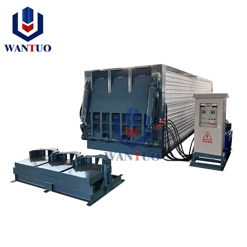 Outside Thermal Oil Boiler Heating Container Loading Bitumen Drum Melting Unit with Electric Hoist Drum Lifting