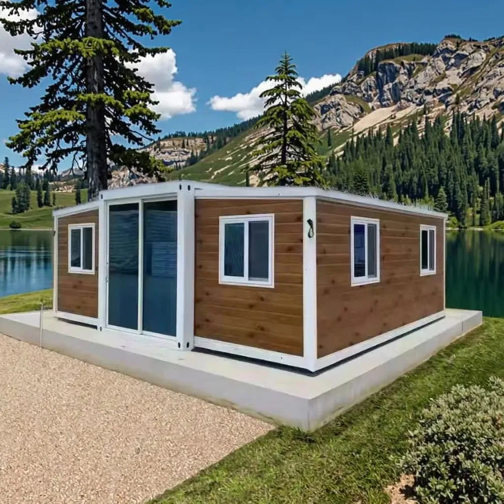 China Factory Eco-Friendly Movable Expandable Container House for Resort Living Spaces