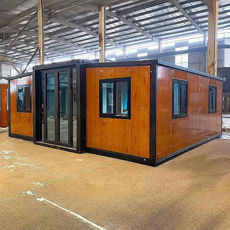 Cross-Border Double-Wing Foldable Expandable Detachable Foldable Mobile Container House Manufacturer Container Assembly Expandable
