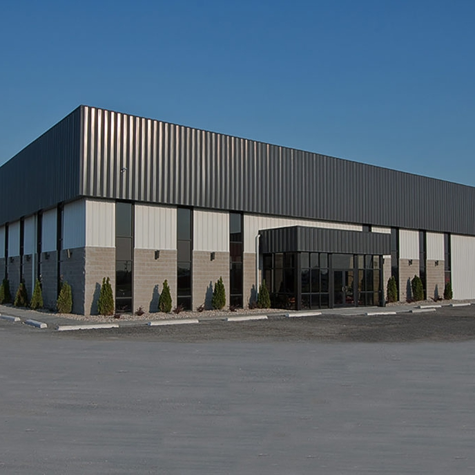 Multi Storey Steel Structure Industrial Insulated Energy-Efficient Building with Beautiful Appearance