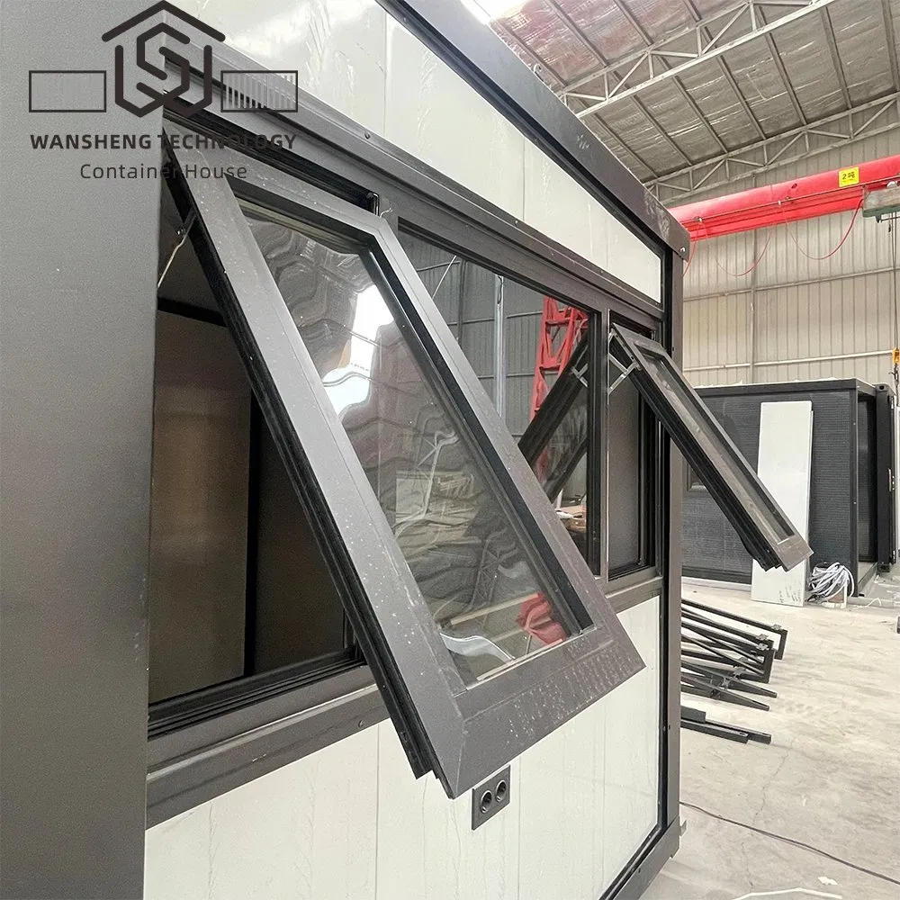 Prefabricated Modular House-Quick Assembly Expandable Container House Kit Customizable, Insulated for Heat Quick Assembly Tiny House for off-Grid Living