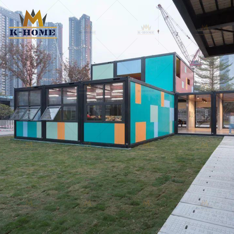 Affordable Modular 20FT Low-Cost Prefabricated Container Classroom / School Buildings