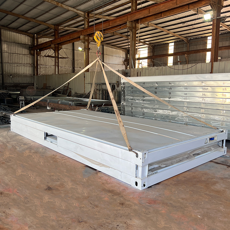 Prefab Light Steel Folding Tiny Expandable House Container Camp Prefabricated House