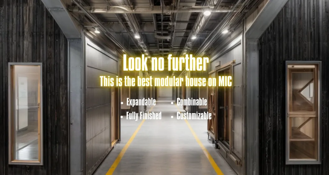 Portable Modular Prefabricated House