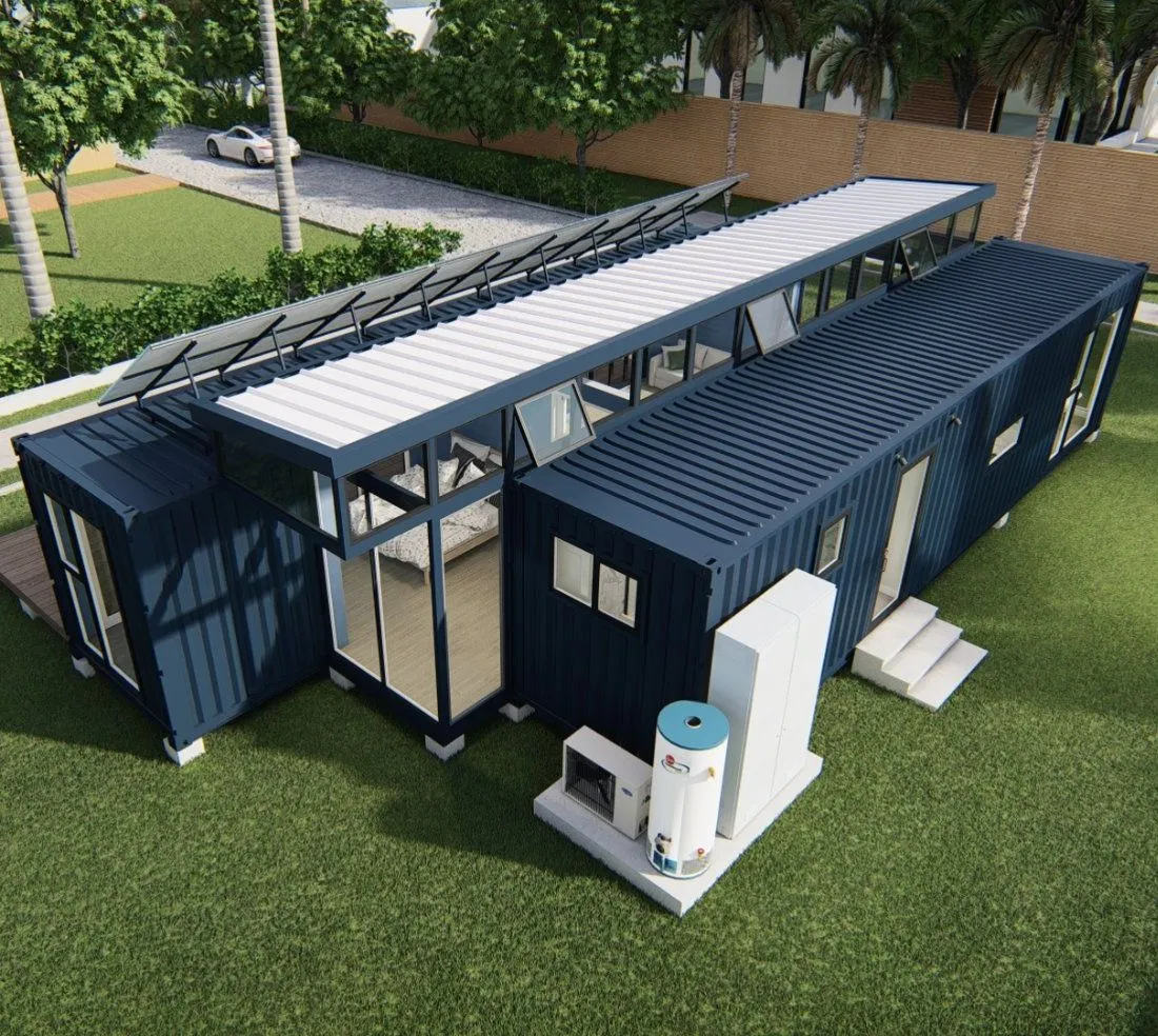 off-Grid Spray Foam Insulation Modular Container House Prefab House Prefab Casa Modular Shipping Container House