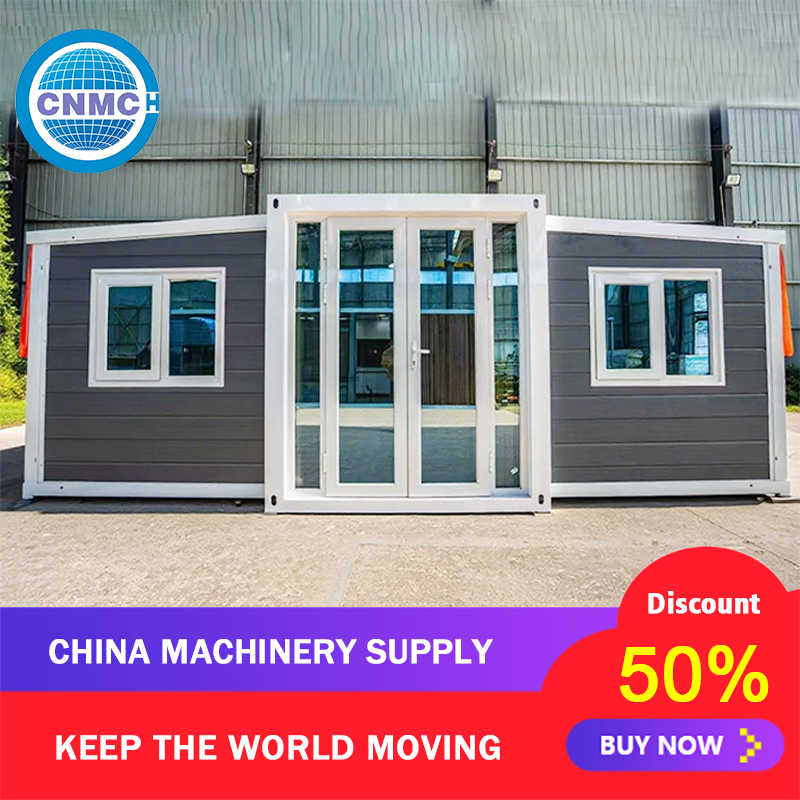 Eco-Friendly Expandable Solar-Powered off-Grid Sustainable Living Space Container House