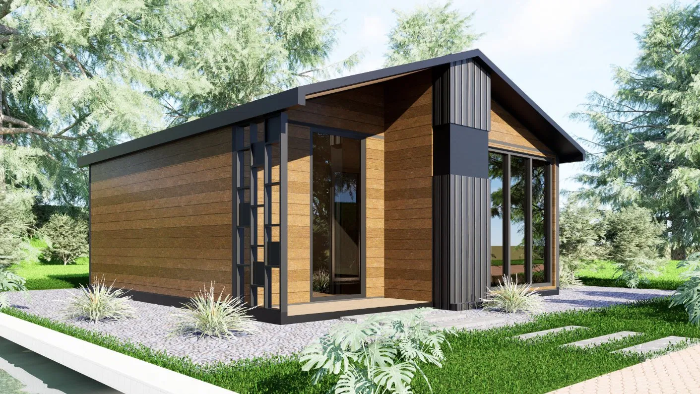 Contemporary Expandable Casa Prefabricada Units for Luxury Resort Amenities