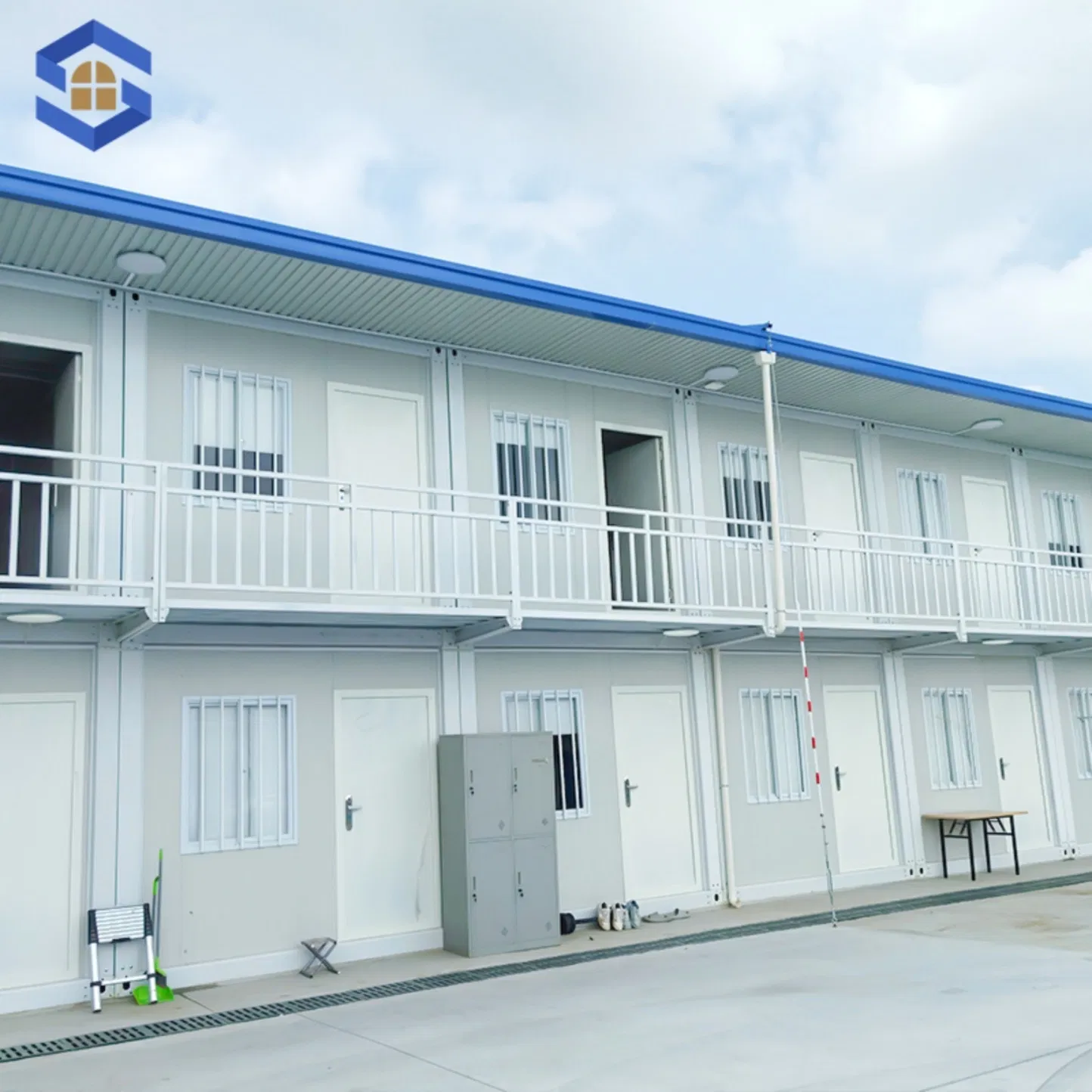 Startup Park Multilayer Compact Foldable High Load-Bearing Container Office Unit