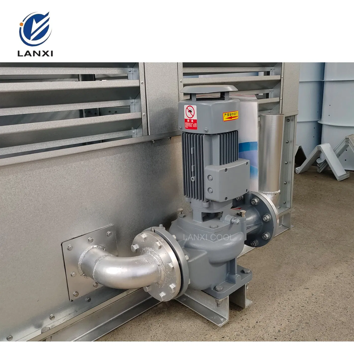 Aluminized Zinc Ammonia Fr-Eon Counter Flow Refrigeration Evaporative Condenser Cool Room