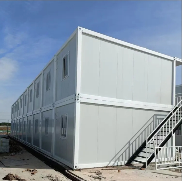 Temporary Office 2-Story off-The-Grid Tiny House Modular Building Container House Tiny House
