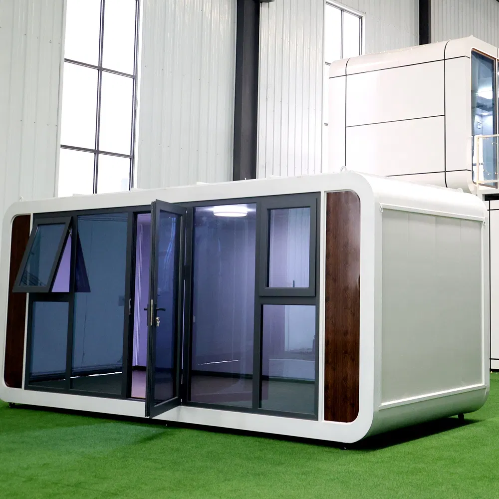 Factory Supply Prefab Ready Made Buildings 20 FT Modular Container Office Mobile Portable Apple Cabin