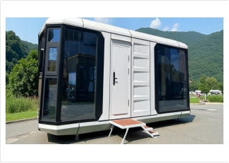 Space Capsule Housing Micro-Housing Apple Cabins (Suitable for Tourist Areas, Resorts, and Commercial Scenic Zones)