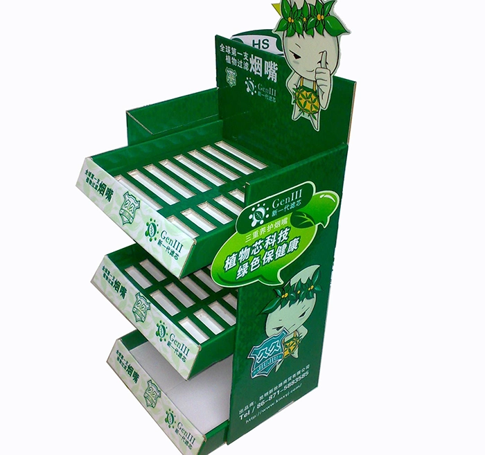 Pop Chips Crisps Counter Display Unit for Shop Retail and Branding