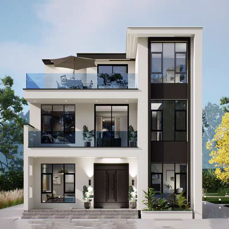 Luxury Ocean View Prefab Container Villa with Steel Design