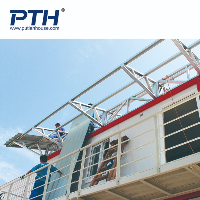 Modern Container House as Prefabricated Living Home/Hotel Building