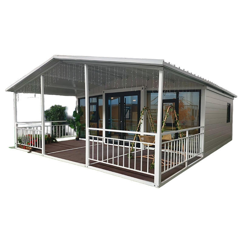 Smart Expandable Modular Container Home Solar Powered Backyard House