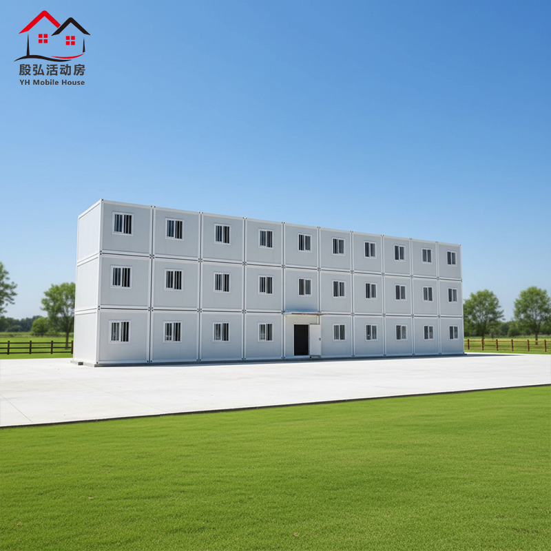 Expandable Container House Modular Home Foldable Portable Prefabricated Eco-Friendly Solar Powered Bathroom Supermarket