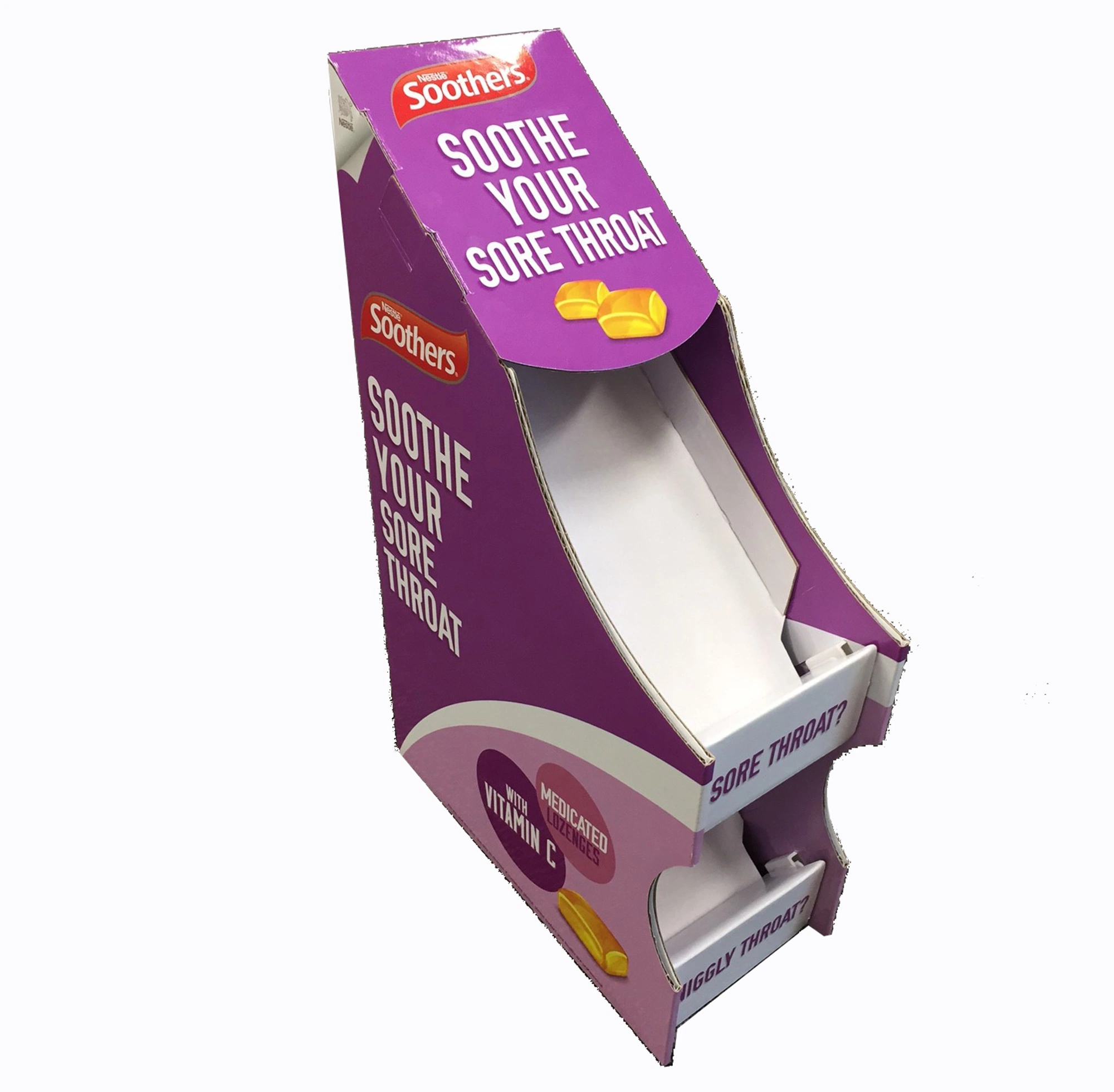 Pop Chips Crisps Counter Display Unit for Shop Retail and Branding