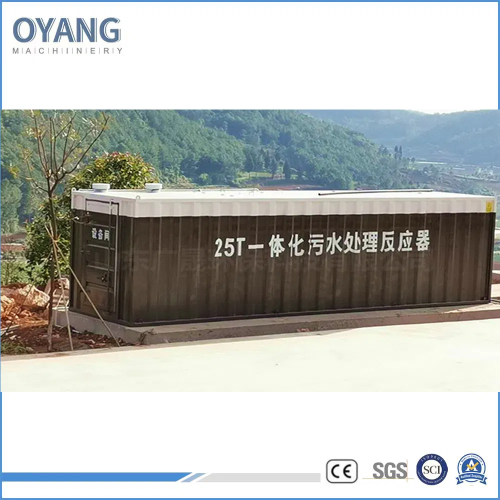Container Package Sewage Treatment Unit for Domestic Wastewater