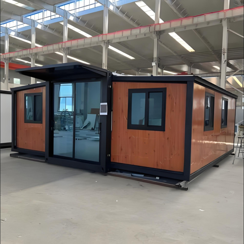 Two-Story Modular Container House for Emergency or Temporary Housing Eco Friendly Prefabricated House Smart Living with Green Materials Sustainable Smart Living