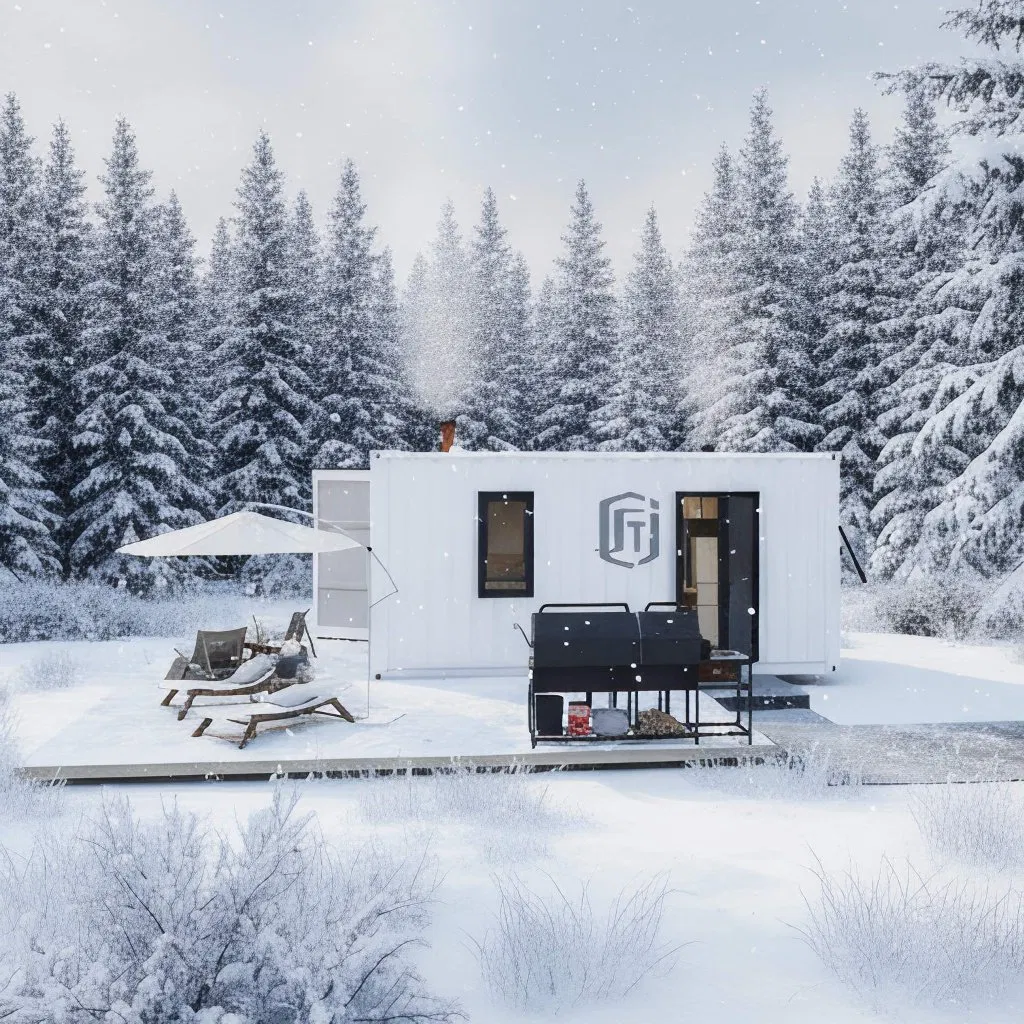 Smart off-Grid Solar Cabin Detachable Prefabricated Modular Container House