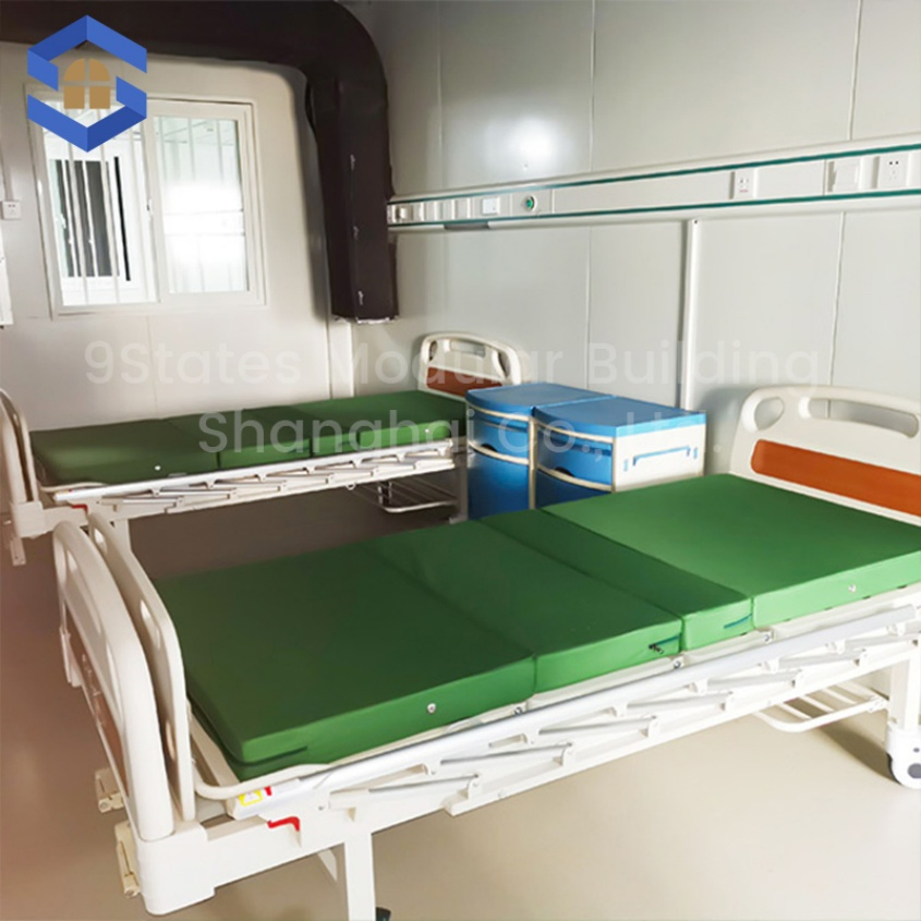 High-Temperature Arctic-Insulated 40FT Isolation Unit for Landslide-Center Container Hospital