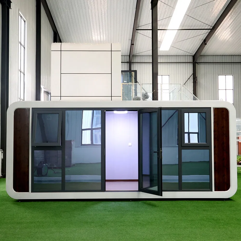 Factory Supply Prefab Ready Made Buildings 20 FT Modular Container Office Mobile Portable Apple Cabin