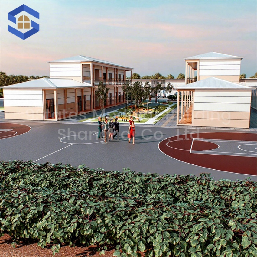 Prefabricated Container Modular House Temporary Classrooms Demountable Classroom Office Building