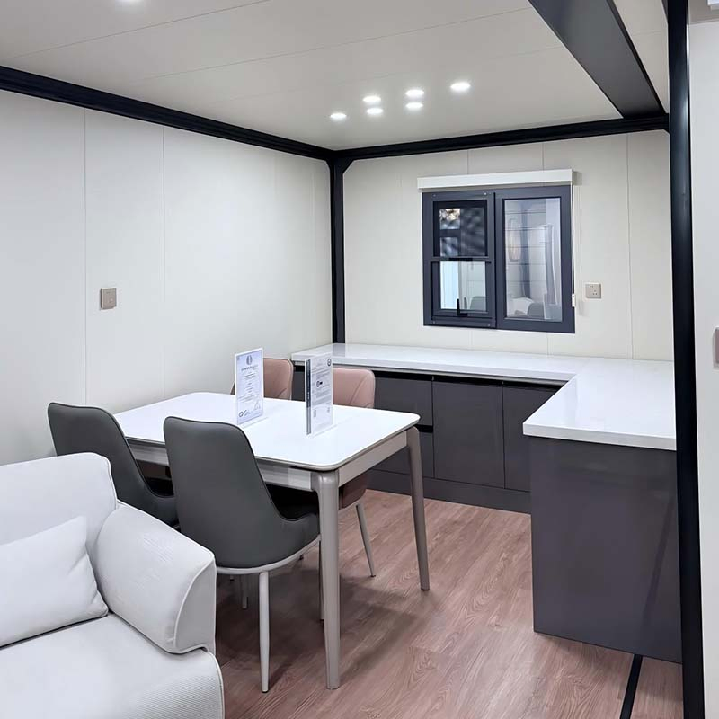 Eco Friendly Mini Modular Homes Including Folding Container House Structure and Modern Home Design ISO Certified for Rental Housing in UK Agents Wanted