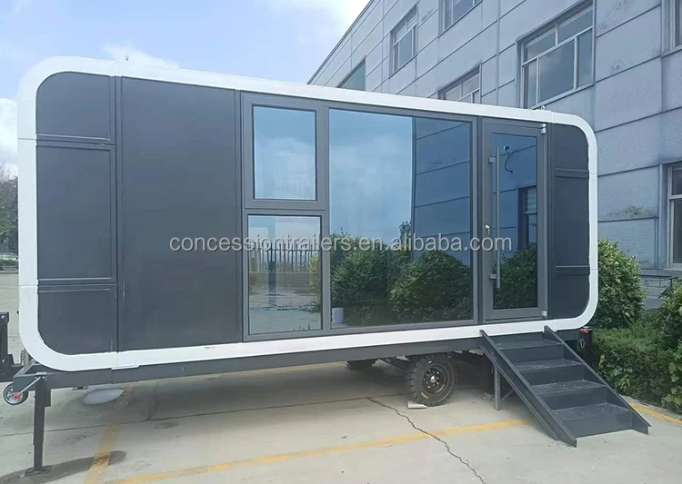 Modern Design Mobile Container House Tiny Working House Office Pod Apple Cabin