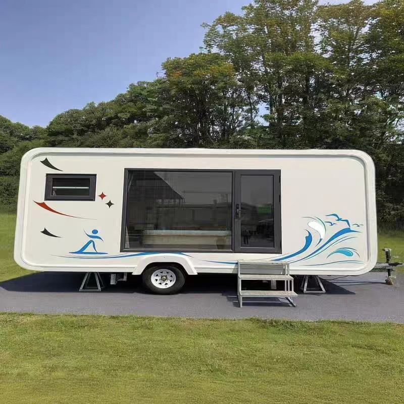 Factory Direct Sell 20FT40FT Tiny Apple Capsule Mobile Home Prefabricated Cabin with Kitchen and Bathroom for Hotels and Resort